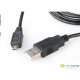 Equip micro USB 2.0 cable AM - MBM5P 1m black 128594 Equip micro USB 2.0 cable AM - MBM5P 1m black 128594
