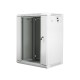 Lanberg 19'' fali rack szekrény 18U 600x450mm szürke (üvegajtó) WF01-6418-10S Lanberg 19'' fali rack szekrény 18U 600x450mm szürke (üvegajtó) WF01-6418-10S