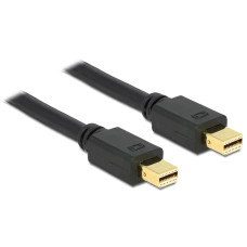 Delock Cable mini Displayport male - male 2 m 83475 Delock Cable mini Displayport male - male 2 m 83475