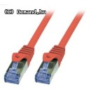 LOGILINK - Patch Cable Cat.6A 10G S/FTP PIMF PrimeLine red 2m CQ3054S LOGILINK - Patch Cable Cat.6A 10G S/FTP PIMF PrimeLine red 2m CQ3054S