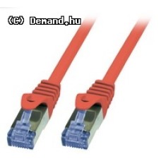 LOGILINK - Patch Cable Cat.6A 10G S/FTP PIMF PrimeLine red 2m CQ3054S LOGILINK - Patch Cable Cat.6A 10G S/FTP PIMF PrimeLine red 2m CQ3054S
