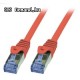 LOGILINK - Patch Cable Cat.6A 10G S/FTP PIMF PrimeLine red 2m CQ3054S LOGILINK - Patch Cable Cat.6A 10G S/FTP PIMF PrimeLine red 2m CQ3054S