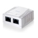 Equip fali aljzat, cat.6, 2x RJ45, fehér 235212 Equip fali aljzat, cat.6, 2x RJ45, fehér 235212