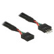 Delock USB 2.0 Pin header Extension Cable 10 pin male / female 10 cm 83872 Delock USB 2.0 Pin header Extension Cable 10 pin male / female 10 cm 83872