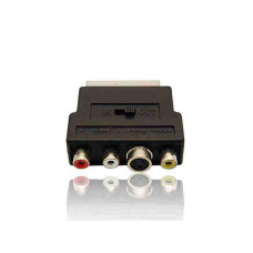 GEMBIRD adapter SCART- 3RCA+S video