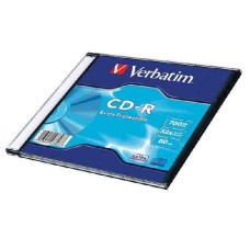 VERBATIM CD-R 700MB / 80 perc vékony tok CDV7048V1DL VERBATIM CD-R 700MB / 80 perc vékony tok CDV7048V1DL