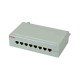 ROLINE STP CAT5e patch panel 8 port szürke ROLINE STP CAT5e patch panel 8 port szürke
