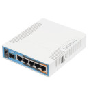 MikroTik hAP ac RB962UiGS-5HacT2HnT L4 128MB 5x GbE LAN 1x GbE SFP Dual-band Vezeték nélküli Router RB962UIGS-5HACT2HNT
