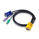 ATEN konzol kábel ACS12XX-hez PS/2 6,0 m (CL1200,1208,1216)