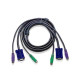 ATEN konzol kábel PS/2 KVM switch-hez 5,0 m (CS-82A,84A,88A,9134,9138) ATEN konzol kábel PS/2 KVM switch-hez 5,0 m (CS-82A,84A,88A,9134,9138)
