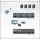 ATEN VanCryst Video Mátrix Switch VS0401 ATEN VanCryst Video Mátrix Switch VS0401