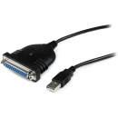 STARTECH 6FT USB TO PARALLEL ADAPTER     ICUSB1284D25