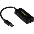 STARTECH GIGABIT USB 3.0 NIC - BLACK     USB31000SPTB
