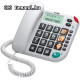Telefon MAXCOM KXT480 White KXT480BI