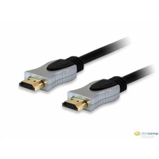 Equip 119346 HDMI k&aacute;bel 2.0 apa/apa, aranyozott, 7,5m