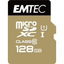 Emtec memóriakártya, microSDXC 128GB Class 10 Gold+ (85MB/s, 21MB/s) ECMSDM128GXC10GP