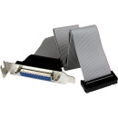 STARTECH LP PARALLEL PORT HEADER CABLE PLATE25F16LP STARTECH LP PARALLEL PORT HEADER CABLE PLATE25F16LP