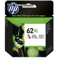 HP - INKJET SUPPLY (PL1N) MVS INK CARTRIDGE NO 62 XL C/M/Y    C2P07AE#301