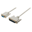 Valueline Nyomtatókábel: D-SUB 25 tűs apa ? D-SUB 9 tűs anya, 2,00 m, tört fehér Valueline Nyomtatókábel: D-SUB 25 tűs apa ? D-SUB 9 tűs anya, 2,00 m, tört fehér