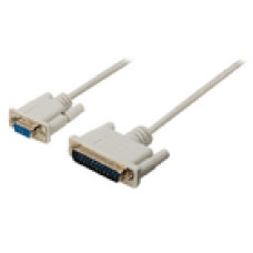 Valueline Nyomtatókábel: D-SUB 25 tűs apa ? D-SUB 9 tűs anya, 2,00 m, tört fehér Valueline Nyomtatókábel: D-SUB 25 tűs apa ? D-SUB 9 tűs anya, 2,00 m, tört fehér