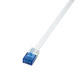 LogiLink CAT6 U/UTP Flat Patch Cable SlimLine AWG32 white 3,00m CF2061U LogiLink CAT6 U/UTP Flat Patch Cable SlimLine AWG32 white 3,00m CF2061U