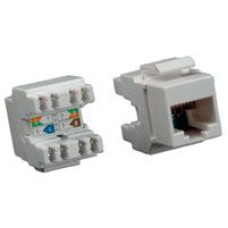 ROLINE UTP CAT6 Keystone alj. feh&eacute;r