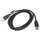 ROLINE USB 2.0 hosszabbító kábel A-A 0,8 m