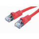 ROLINE UTP CAT6 patch kábel 0,5 m piros