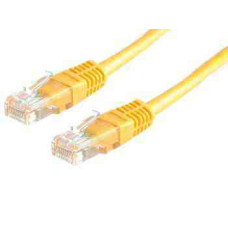 ROLINE UTP CAT6 patch kábel 1 m sárga