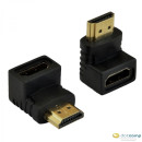 AKYGA Adapter AK-AD-01 HDMI-M/HDMI-F 90° Product type Adapter, The cable plug #1Male connector HDMI, The cable plug #2Female connector HDMI Version High Speed with Ethernet (ver. 1.4) gold plated plugs, color Black AK-AD-01 AKYGA Adapter AK-AD-01 HDMI-M/HDMI-F 90° Product type Adapter, The cable plug #1Male connector HDMI, The cable plug #2Female connector HDMI Version High Speed with Ethernet (ver. 1.4) gold plated plugs, color Black AK-AD-01