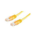 ROLINE UTP CAT5e patch kábel 0,5 m sárga ROLINE UTP CAT5e patch kábel 0,5 m sárga