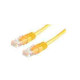ROLINE UTP CAT5e patch kábel 0,5 m sárga ROLINE UTP CAT5e patch kábel 0,5 m sárga
