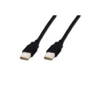 ASSMANN USB 2.0 HighSpeed Connection Cable USB A M (plug)/USB A M (plug) 1,8m bl AK-300100-018-S ASSMANN USB 2.0 HighSpeed Connection Cable USB A M (plug)/USB A M (plug) 1,8m bl AK-300100-018-S