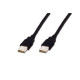 ASSMANN USB 2.0 HighSpeed Connection Cable USB A M (plug)/USB A M (plug) 1,8m bl AK-300100-018-S