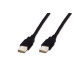 ASSMANN USB 2.0 HighSpeed Connection Cable USB A M (plug)/USB A M (plug) 1,8m bl AK-300100-018-S ASSMANN USB 2.0 HighSpeed Connection Cable USB A M (plug)/USB A M (plug) 1,8m bl AK-300100-018-S