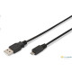 ASSMANN USB 2.0 HighSpeed Connection Cable USB A M(plug)/microUSB B M(plug) 1,0m AK-300110-010-S