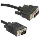 ROLINE DVI - VGA kábel  3 m
