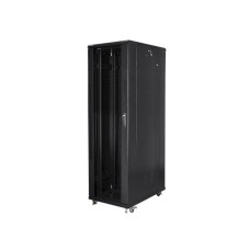 Lanberg 19'' szabadon&aacute;ll&oacute; rack szekr&eacute;ny42U/800x1000mm fekete (&uuml;vegajt&oacute;) FF01-8042-12B