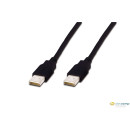 ASSMANN USB 2.0 HighSpeed Connection Cable USB A M (plug)/USB A M (plug) 1m blac AK-300100-010-S ASSMANN USB 2.0 HighSpeed Connection Cable USB A M (plug)/USB A M (plug) 1m blac AK-300100-010-S