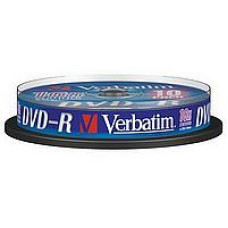 Verbatim DVD-R 4.7GB 16x hengeres DVD lemez 10db/cs