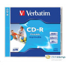Verbatim 80'/700MB 52x nyomtatható CD lemez darabos