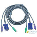 ATEN KVM Console kábel PS/2 5m /2L-1005P/C/