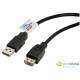 Roline USB 2.0 A-A Hosszabbító kábel 0.8m /11.02.8947BR/