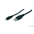 ASSMANN USB 2.0 HighSpeed Connection Cable USB A M (plug)/microUSB B M (plug) 1m AK-300127-010-S ASSMANN USB 2.0 HighSpeed Connection Cable USB A M (plug)/microUSB B M (plug) 1m AK-300127-010-S