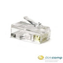 Roline RJ45 dugó 8P8C 10db /12.01.1087-100/ Roline RJ45 dugó 8P8C 10db /12.01.1087-100/