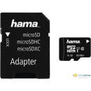 HAMA 16GB SD micro (SDHC Class 10 UHS-I) memória kártya adapterrel 124138