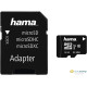 HAMA 16GB SD micro (SDHC Class 10 UHS-I) memória kártya adapterrel 124138
