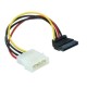 ROLINE kábel SATA táp Átalakító, Molex to SATA, 20cm ROLINE kábel SATA táp Átalakító, Molex to SATA, 20cm
