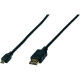 ASSMANN HDMI 2.0 HighSpeed w/Ethernetem Cable HDMI A M (plug)/microHDMI D 1m AK-330109-010-S