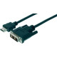 ASSMANN HDMI 1.3 Standard Adapter Cable HDMI A M (plug)/DVI-D (18+1) M (plug) 2m AK-330300-020-S